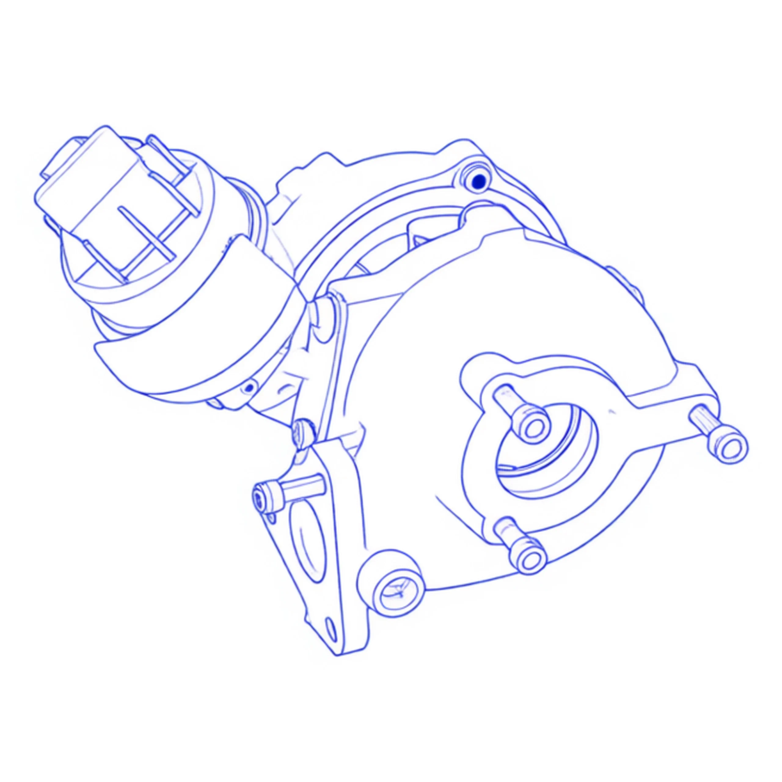 Turbocompressore revisionato BorgWarner 53039700109