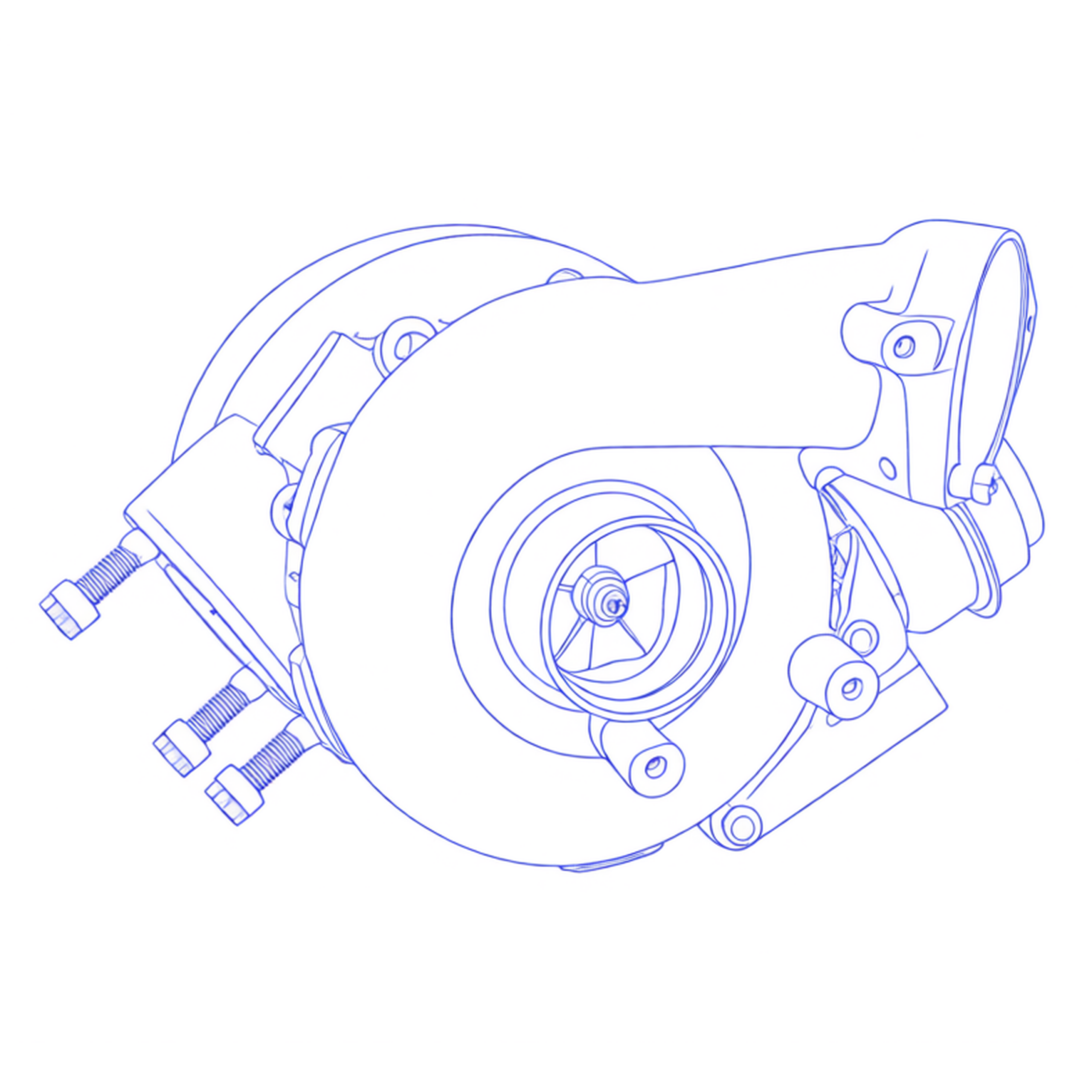 Turbocompressore revisionato Garrett 728989-1