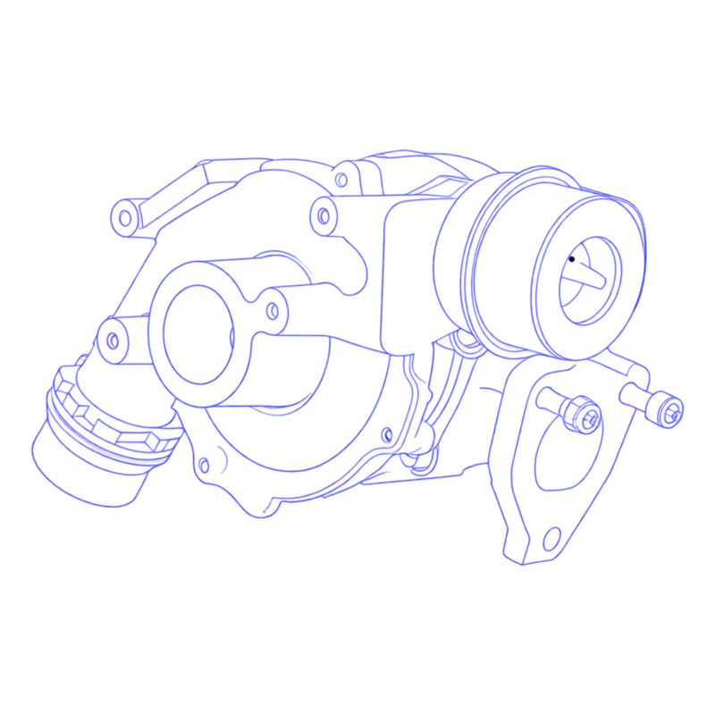 Turbocompressore revisionato BorgWarner 54389700002