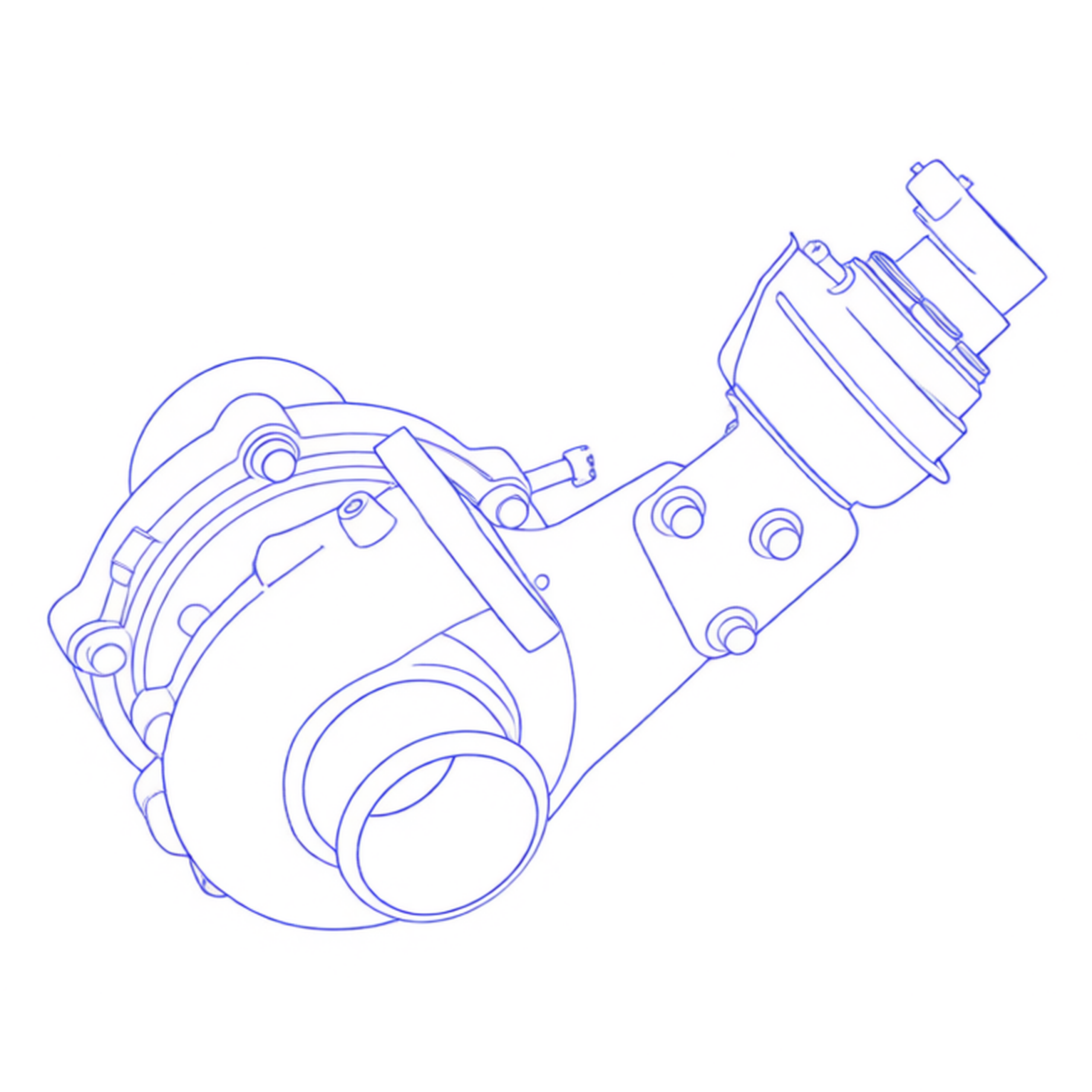 Turbocompressore revisionato Garrett 787274-1