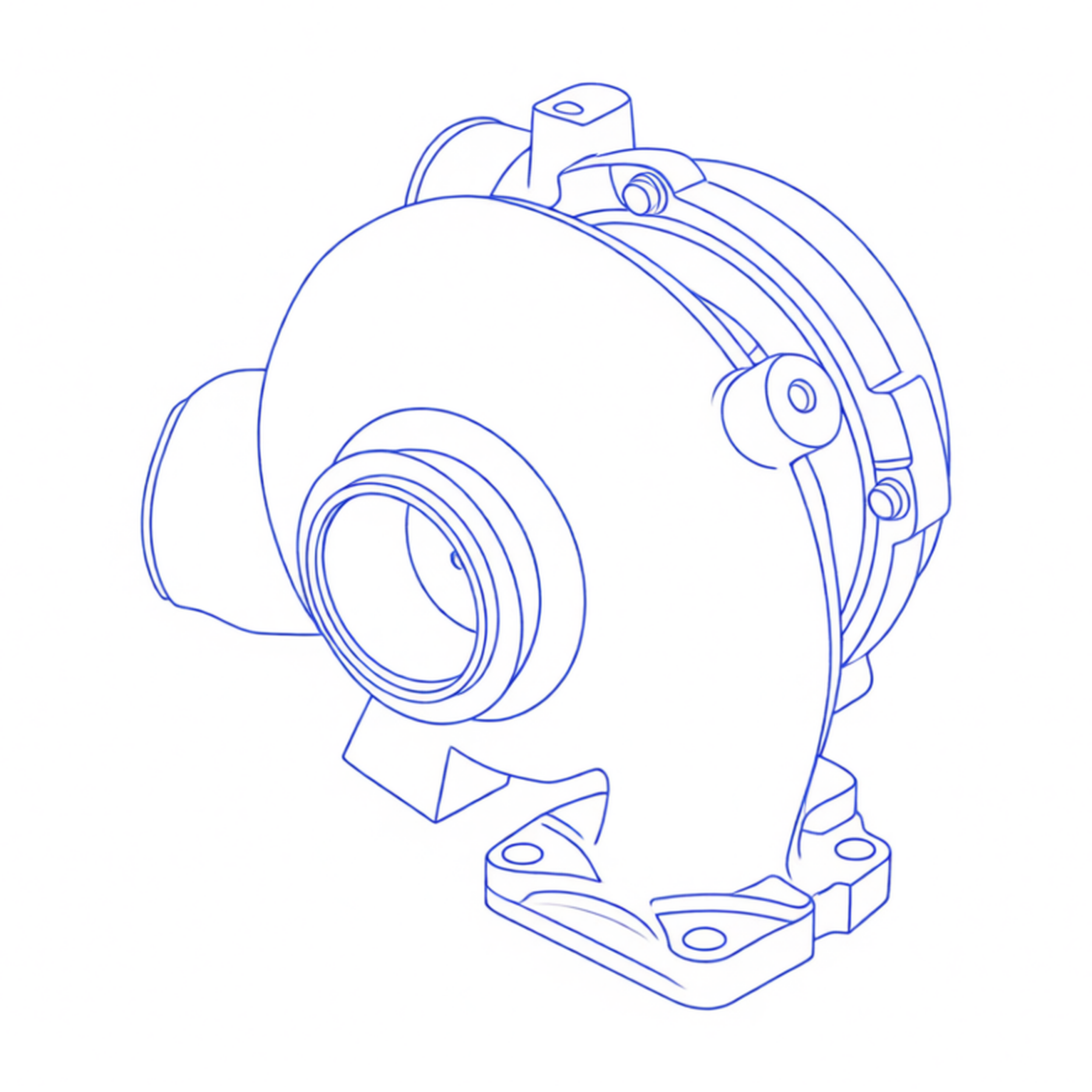Turbocompressore revisionato Garrett 763360-1