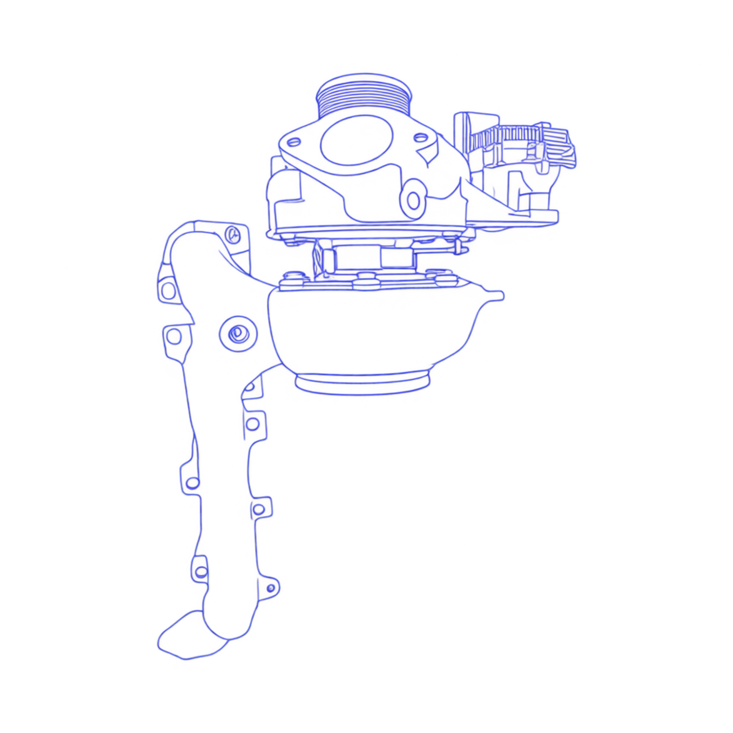 Turbocompressore revisionato BorgWarner 53039700698