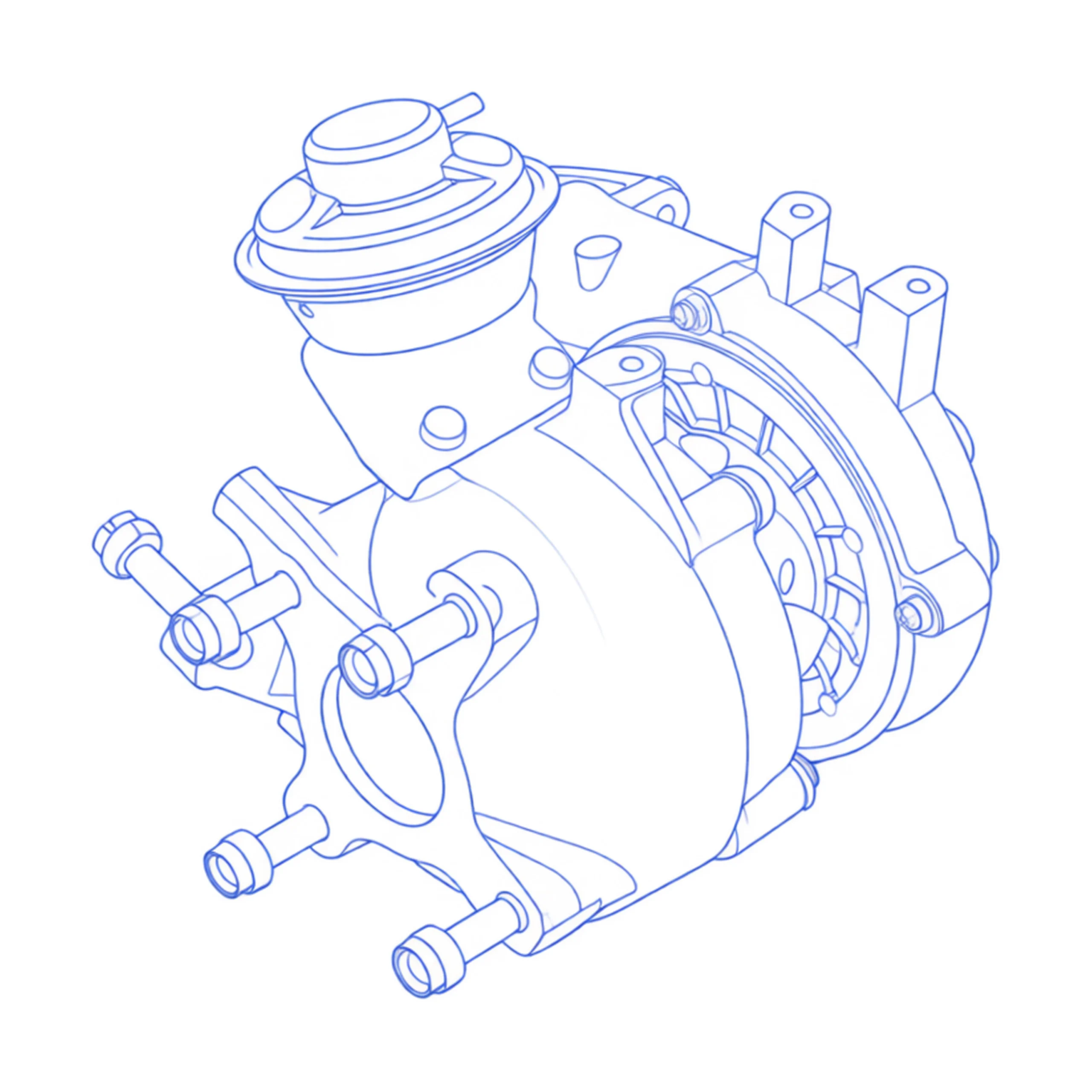 Turbocompressore revisionato Garrett 750441-1