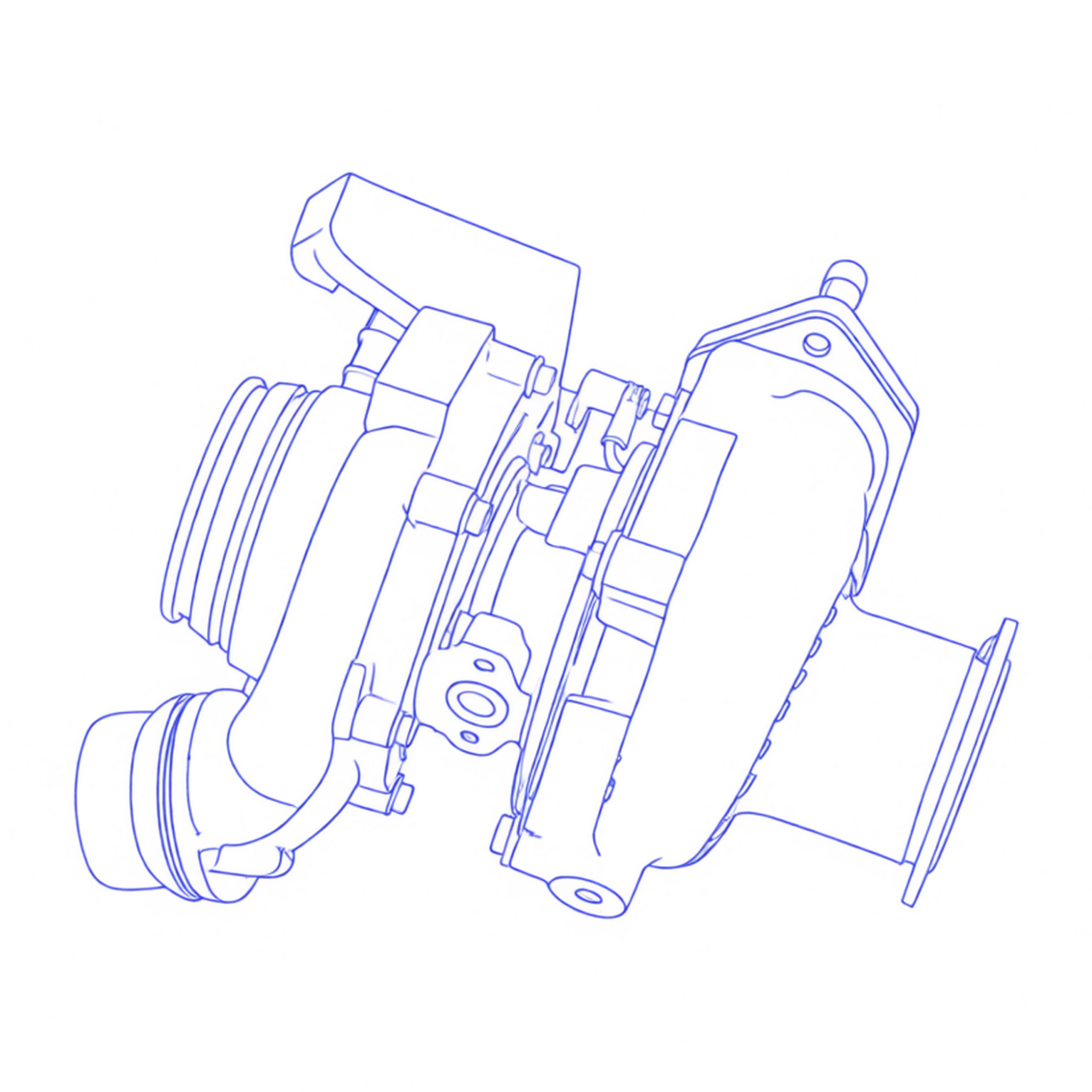 Turbocompressore revisionato Garrett 767378-1