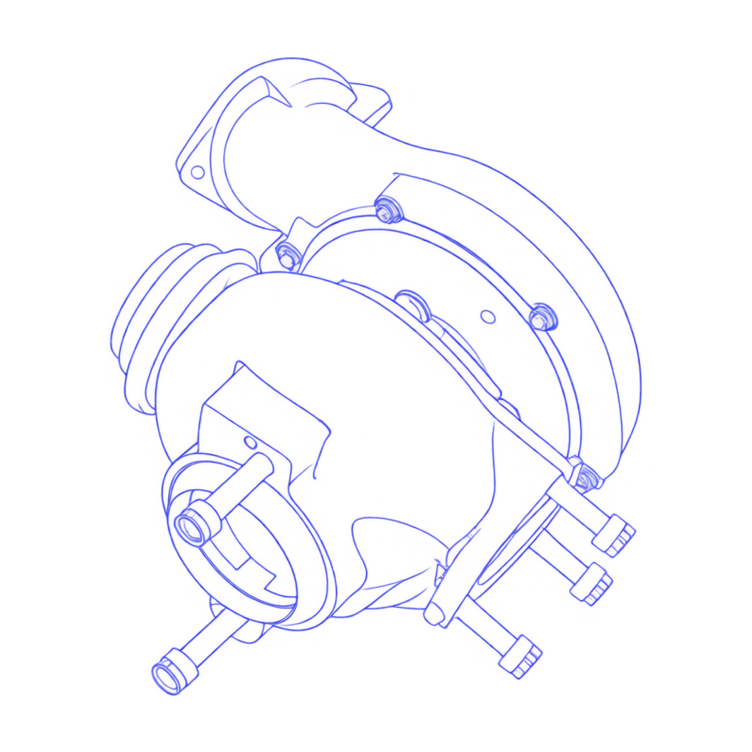 Turbocompressore revisionato Garrett 728989-1