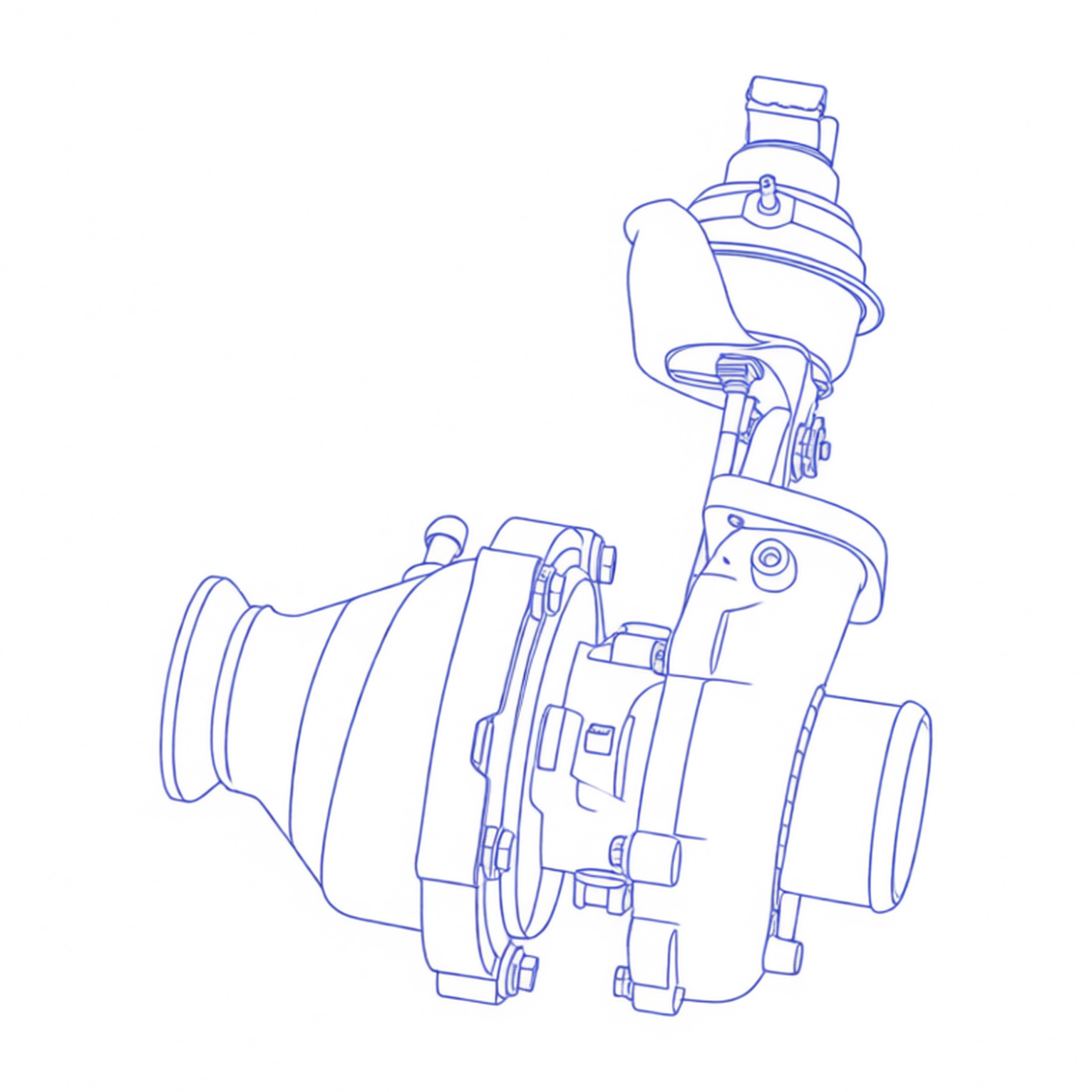 Turbocompressore revisionato Garrett 787274-1