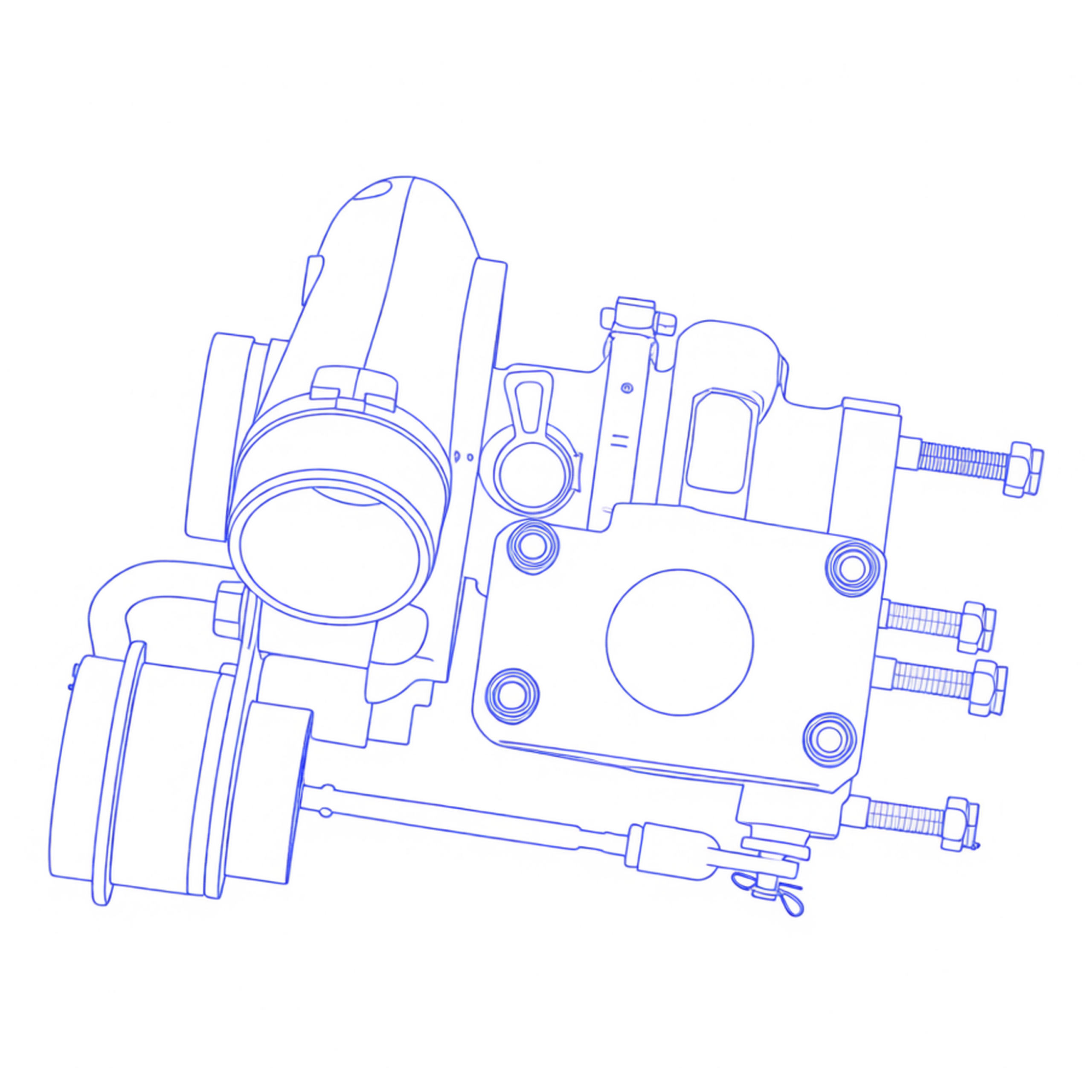 Turbocompressore revisionato BorgWarner 53039700116