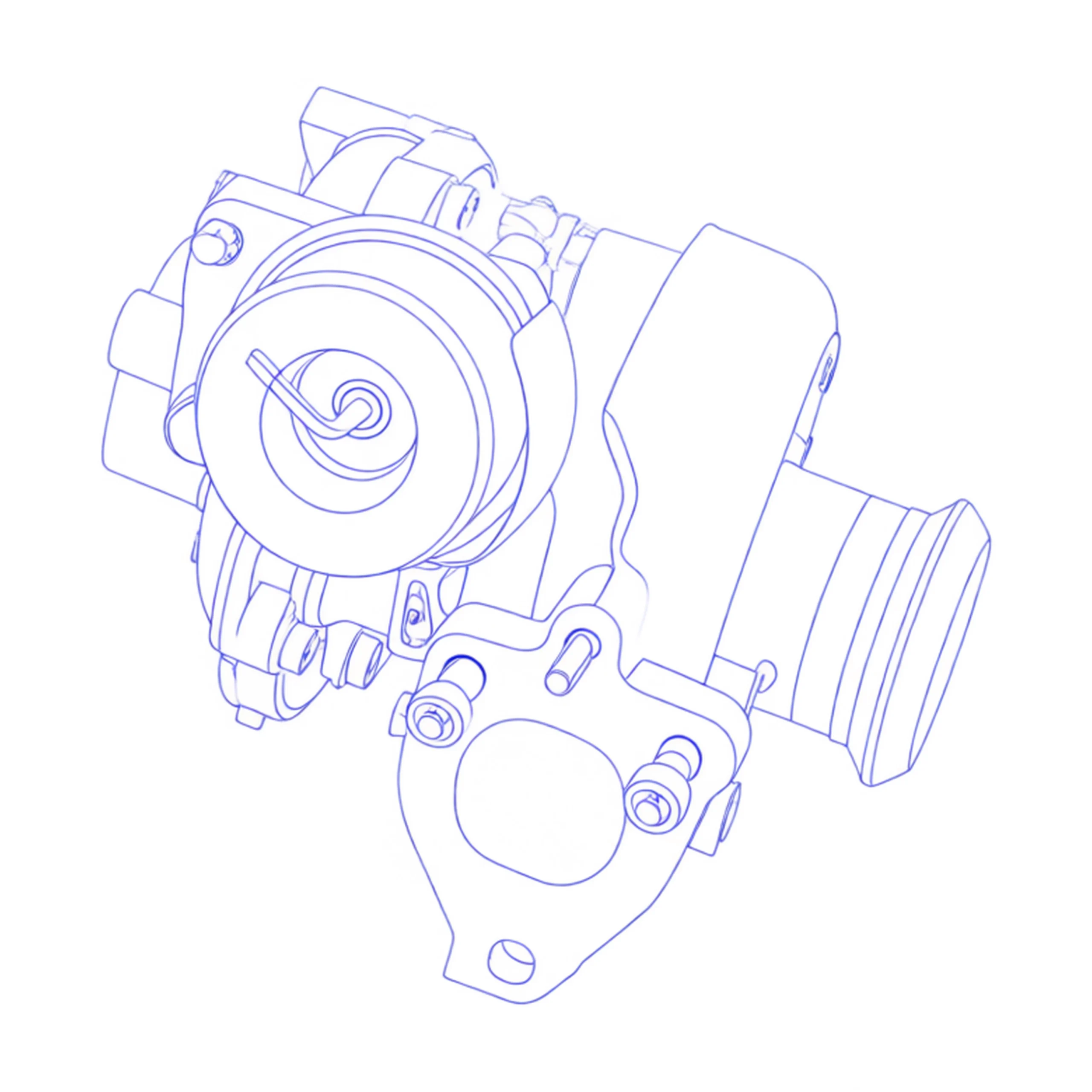 Turbocompressore revisionato BorgWarner 54389700002