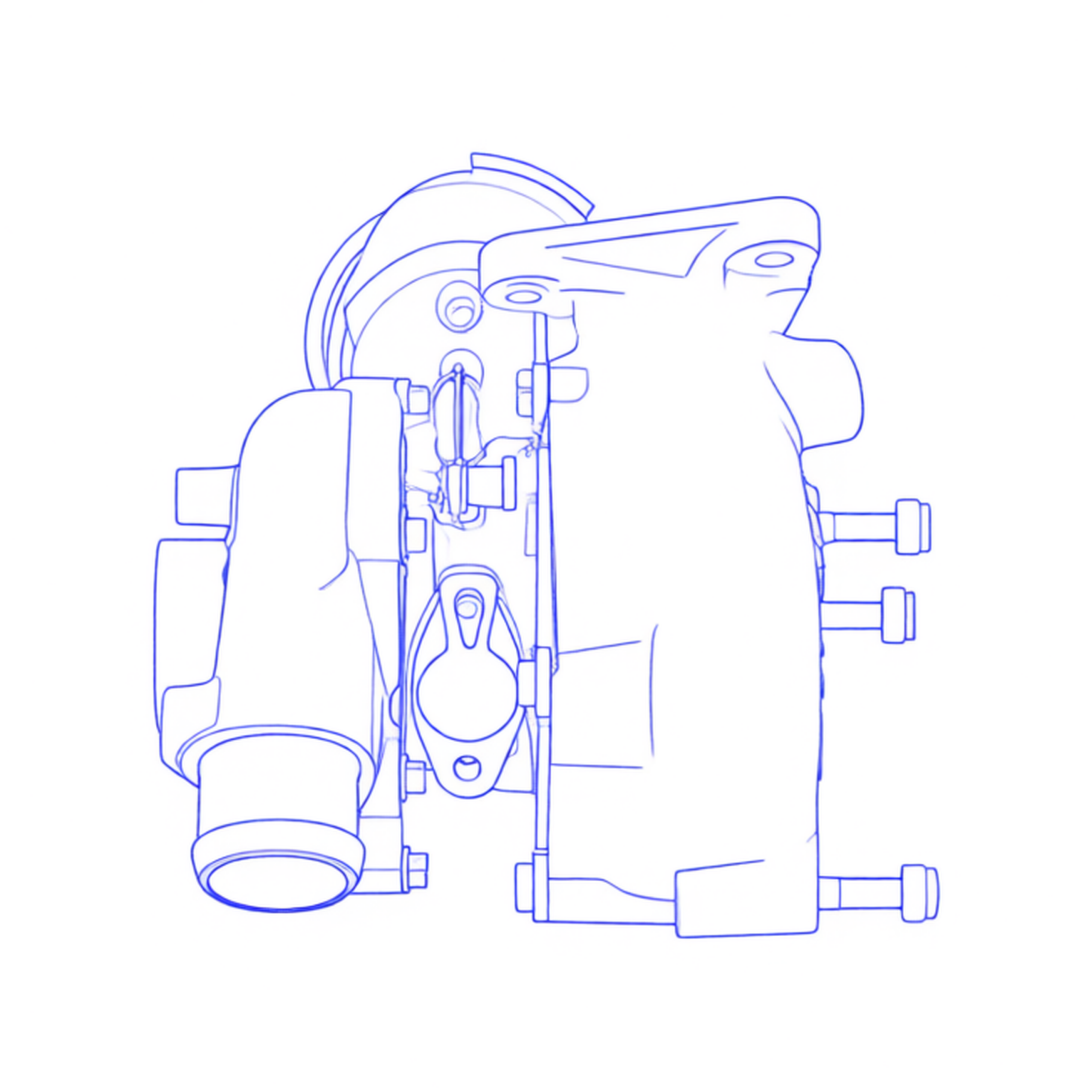 Turbocompressore revisionato Garrett 761437-3