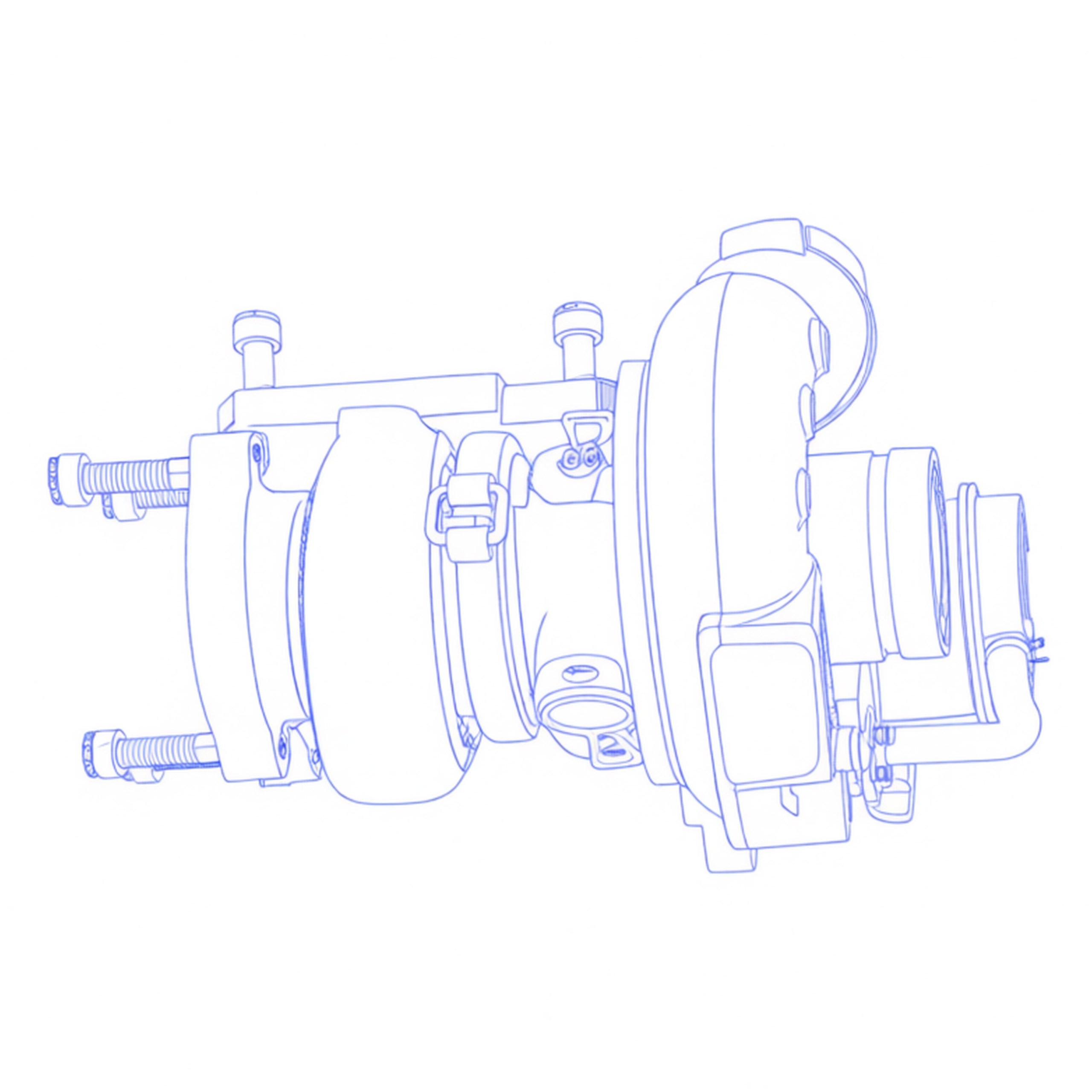 Turbocompressore revisionato BorgWarner 53039700116