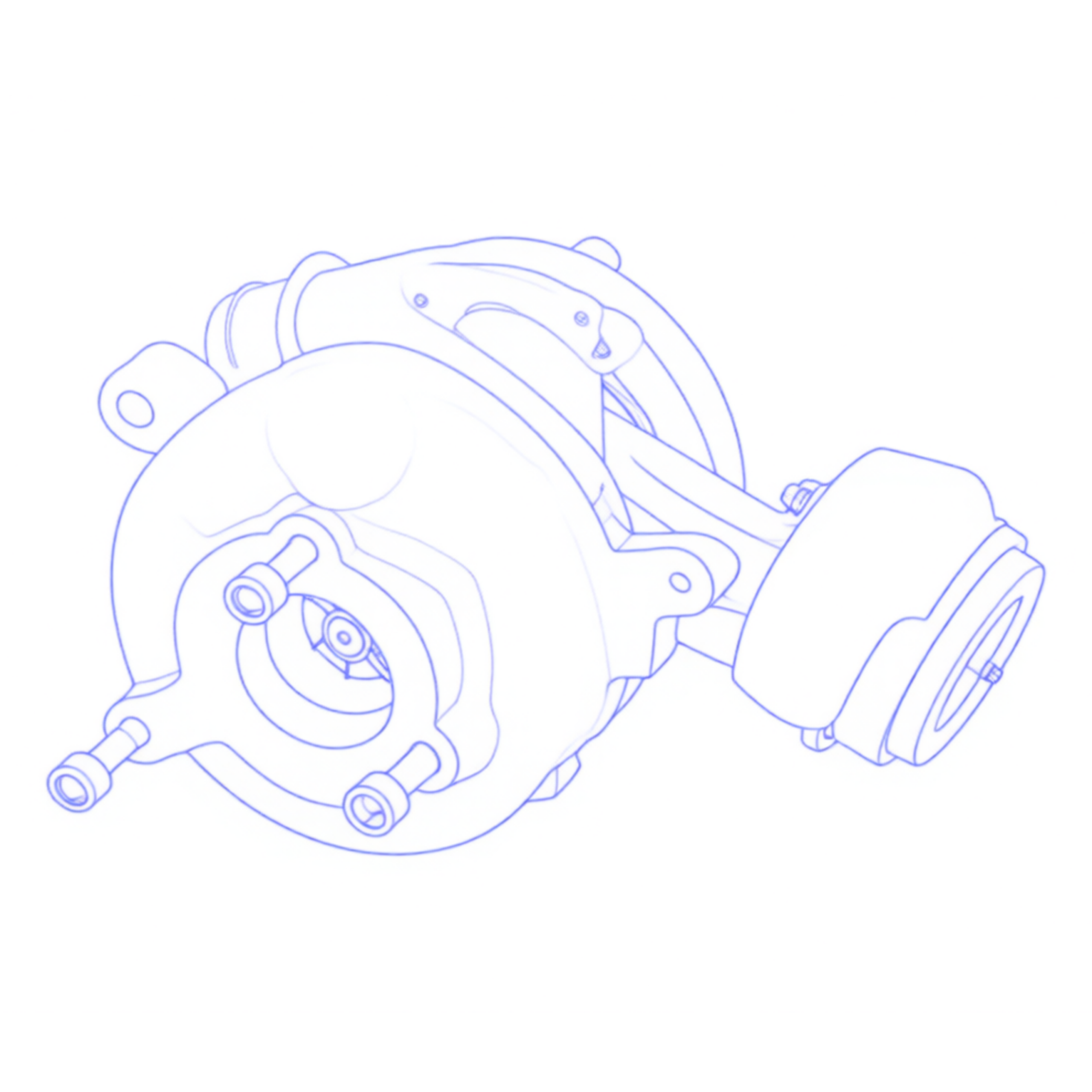 Turbocompressore revisionato Garrett 761437-3