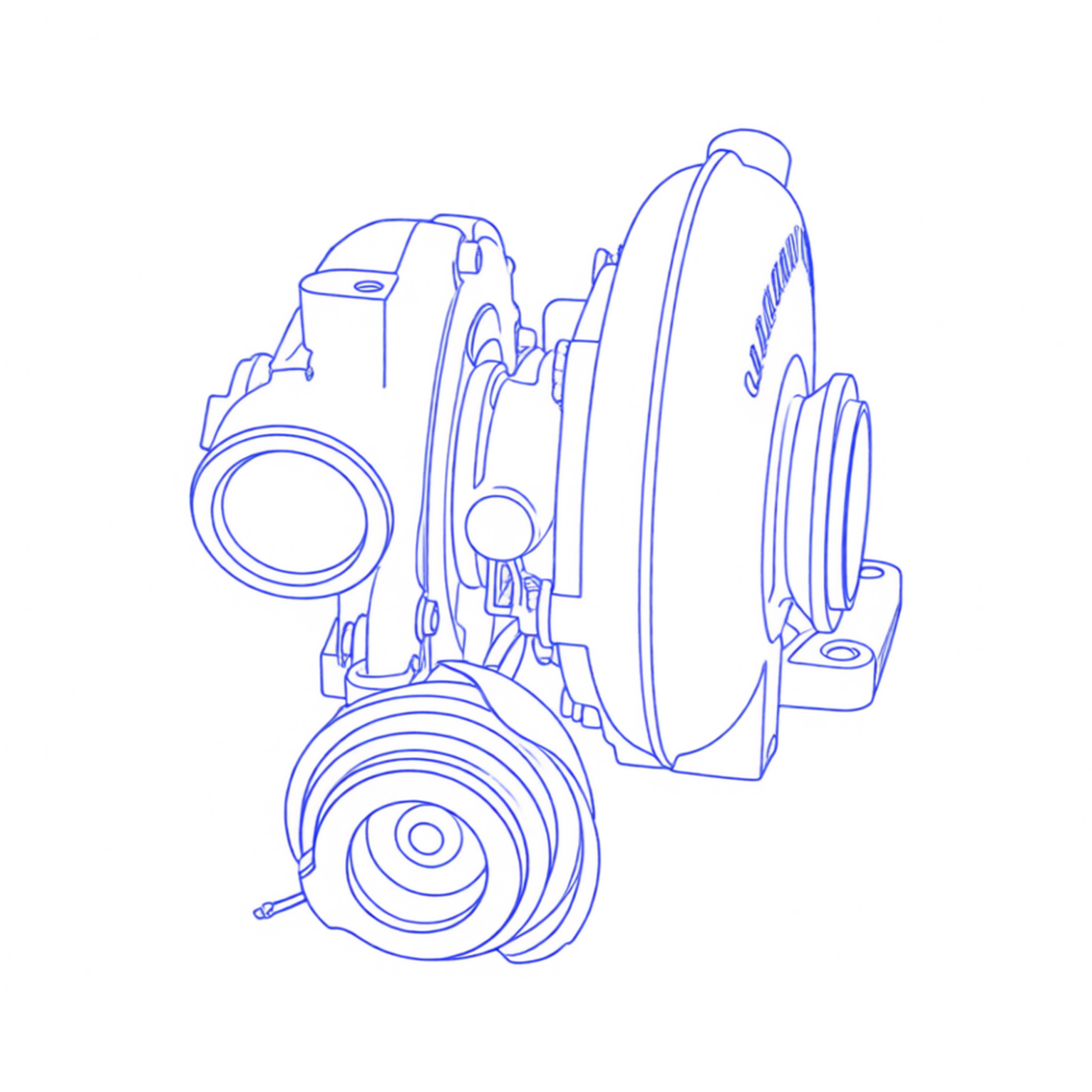 Turbocompressore revisionato Garrett 763360-1