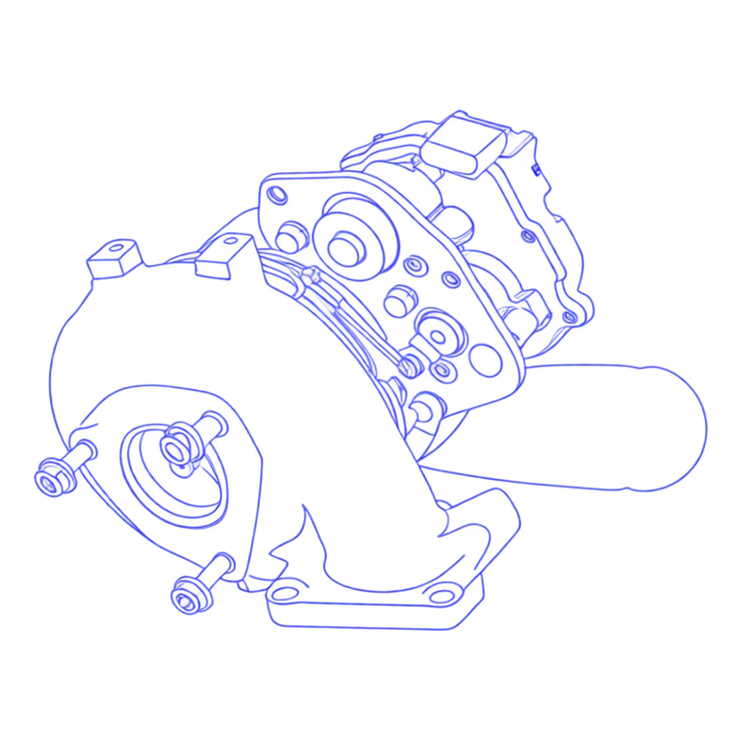 Turbocompressore revisionato BorgWarner 53049700051