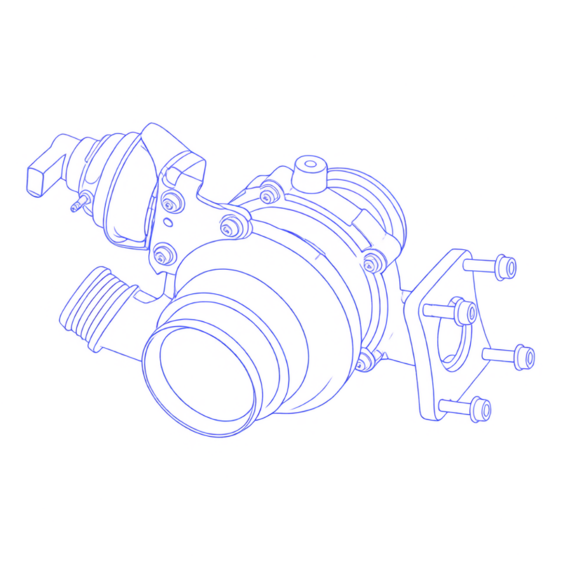 Turbocompressore revisionato Garrett 805156-6
