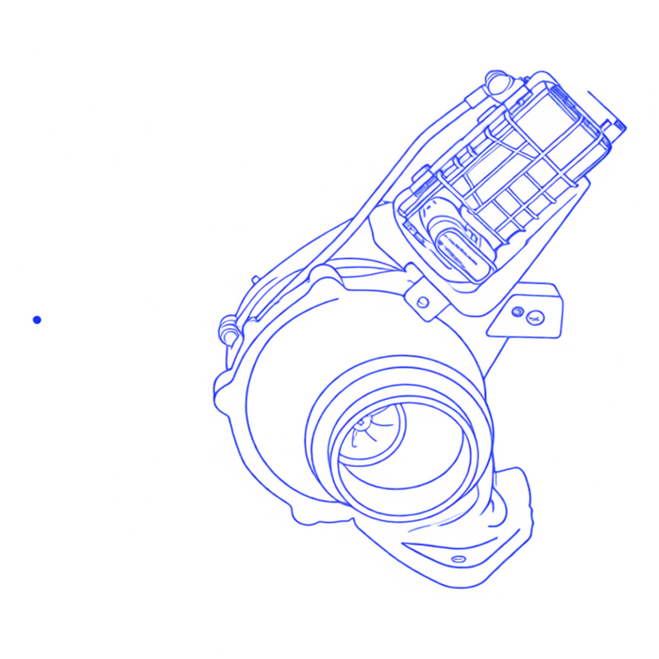 Turbocompressore revisionato Garrett 752990-6