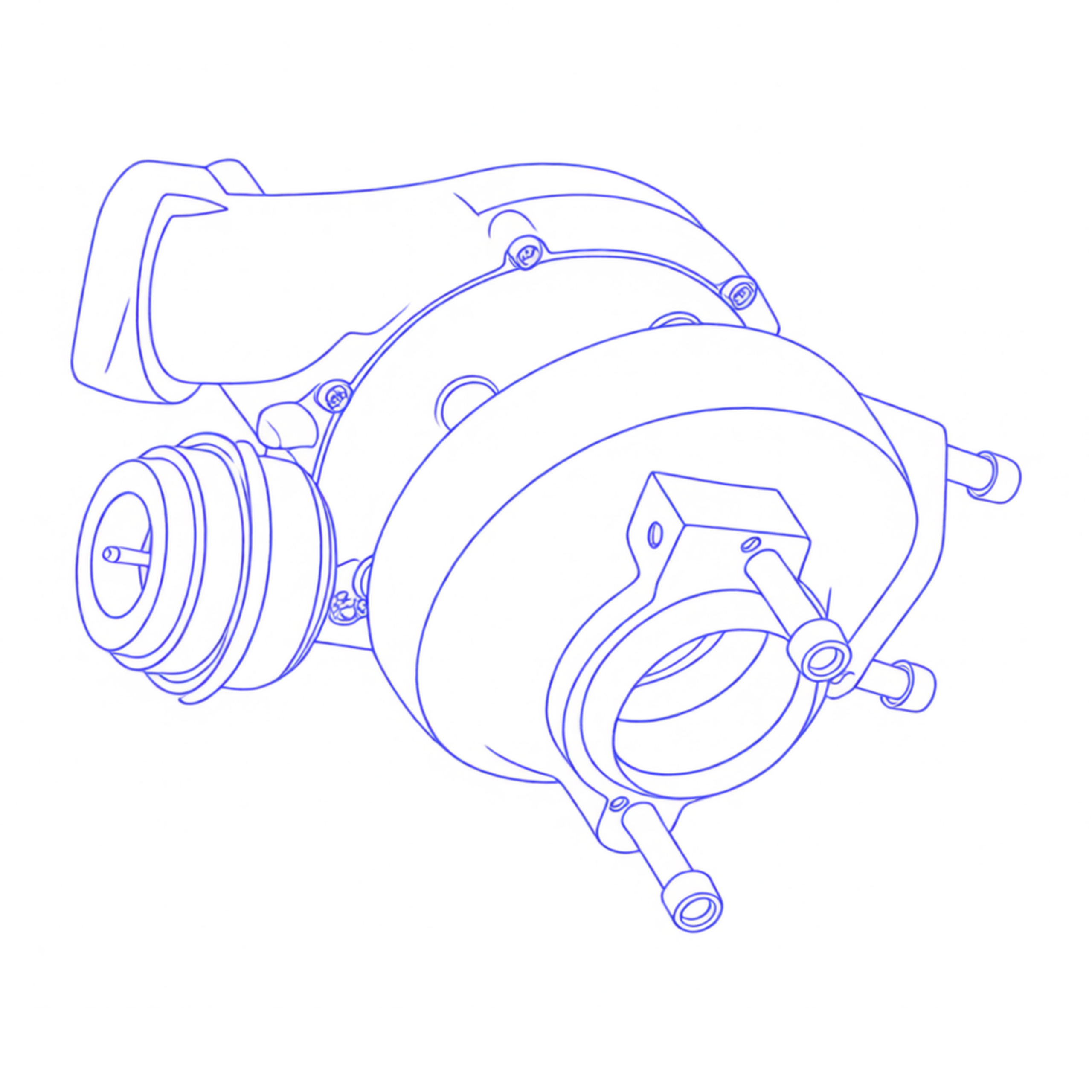 Turbocompressore revisionato Garrett 728989-1