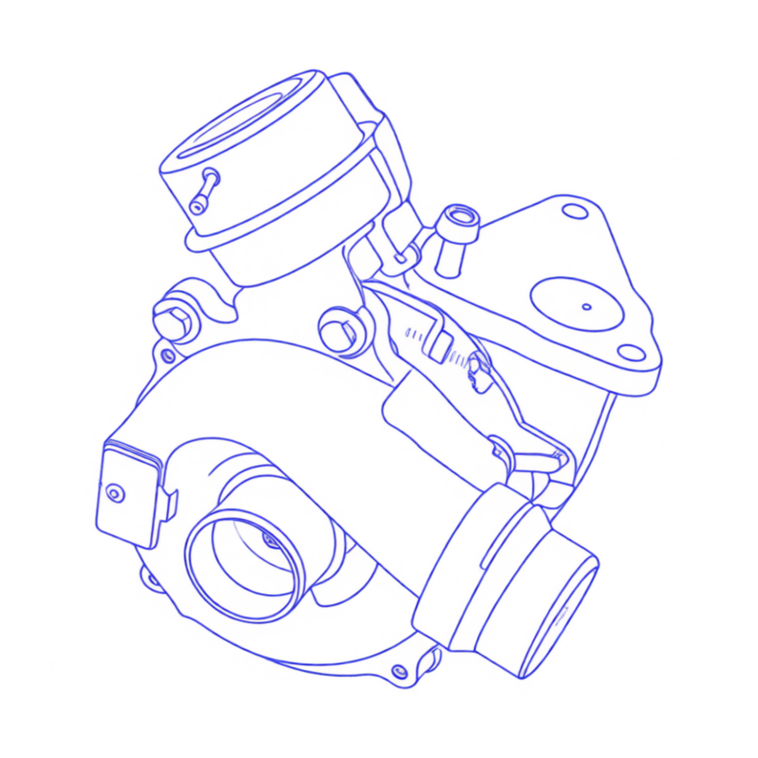 Turbocompressore revisionato BorgWarner 54399700070