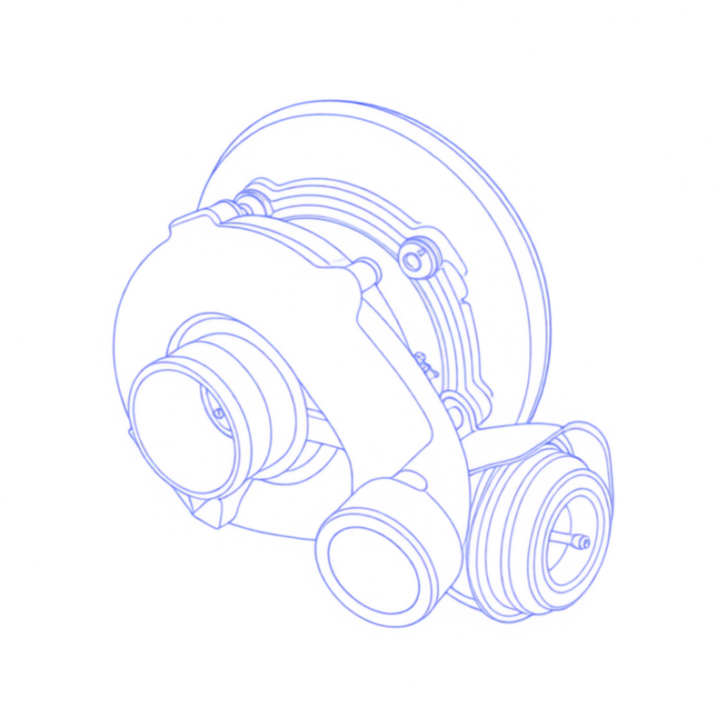 Turbocompressore revisionato Garrett 765277-1