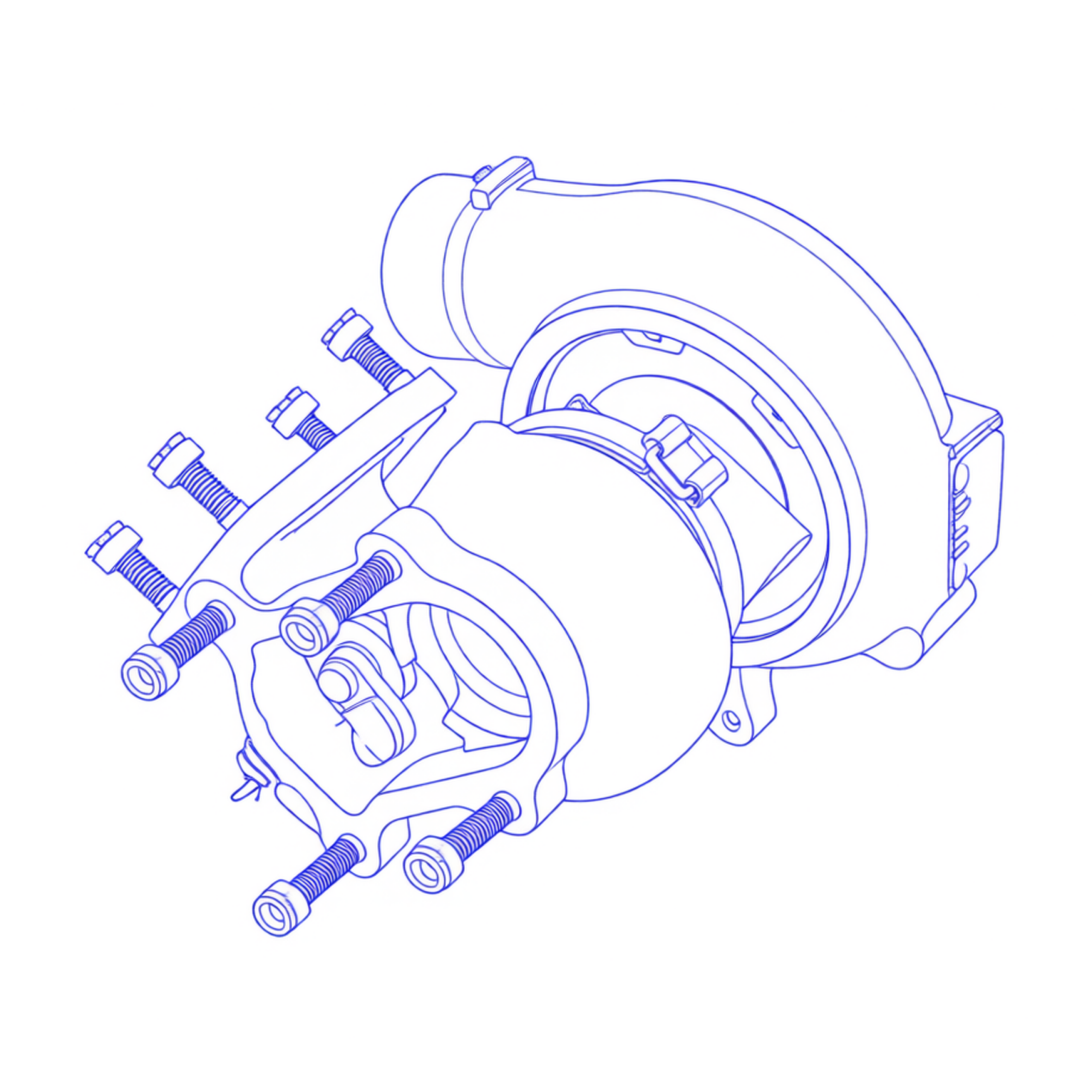 Turbocompressore revisionato BorgWarner 53039700116