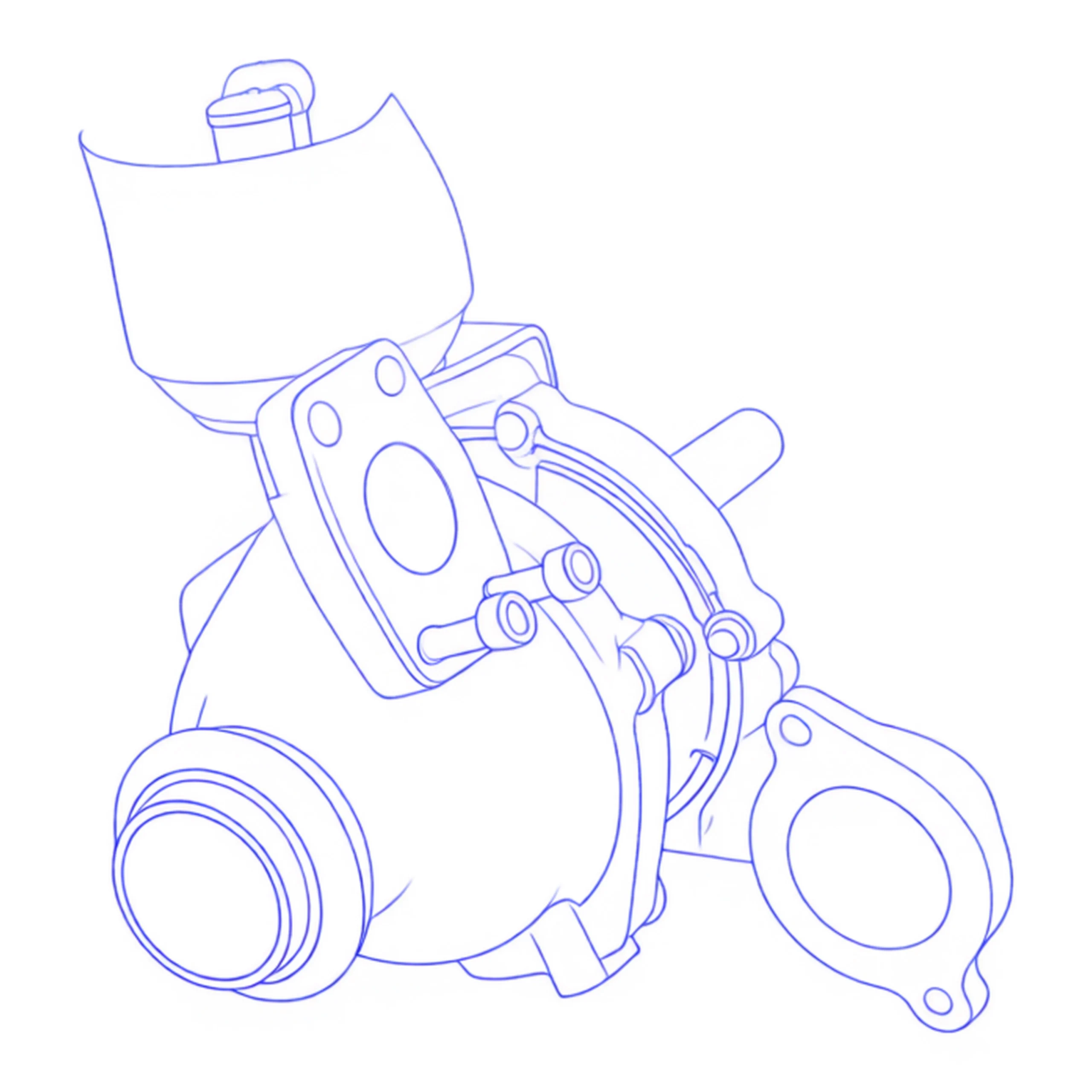 Turbocompressore revisionato Garrett 819872-1