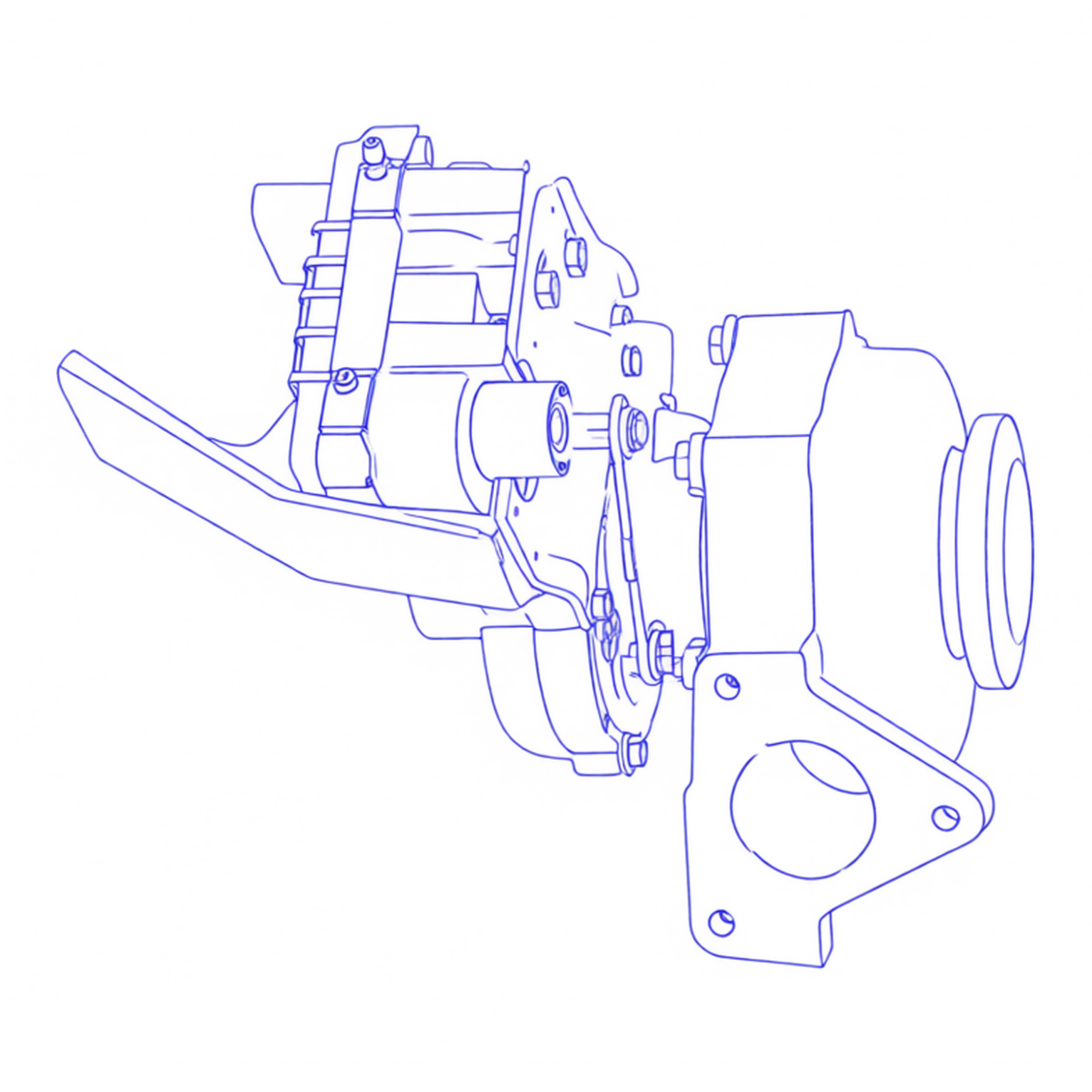 Turbocompressore revisionato Garrett 724495-3