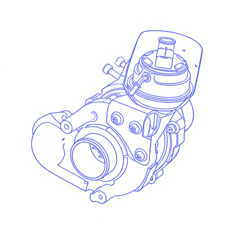 Turbocompressore revisionato Garrett 819872-1