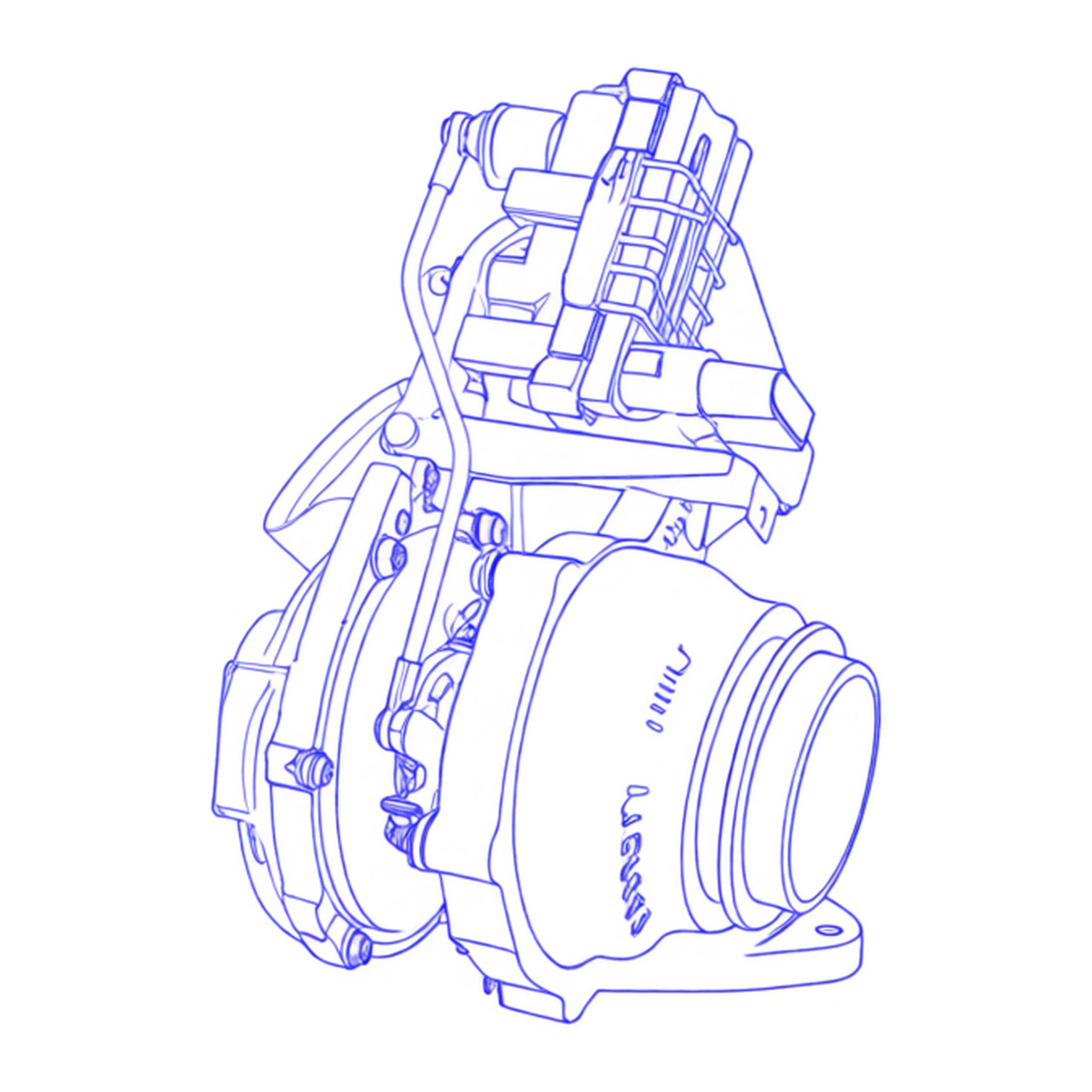 Turbocompressore revisionato Garrett 752990-6