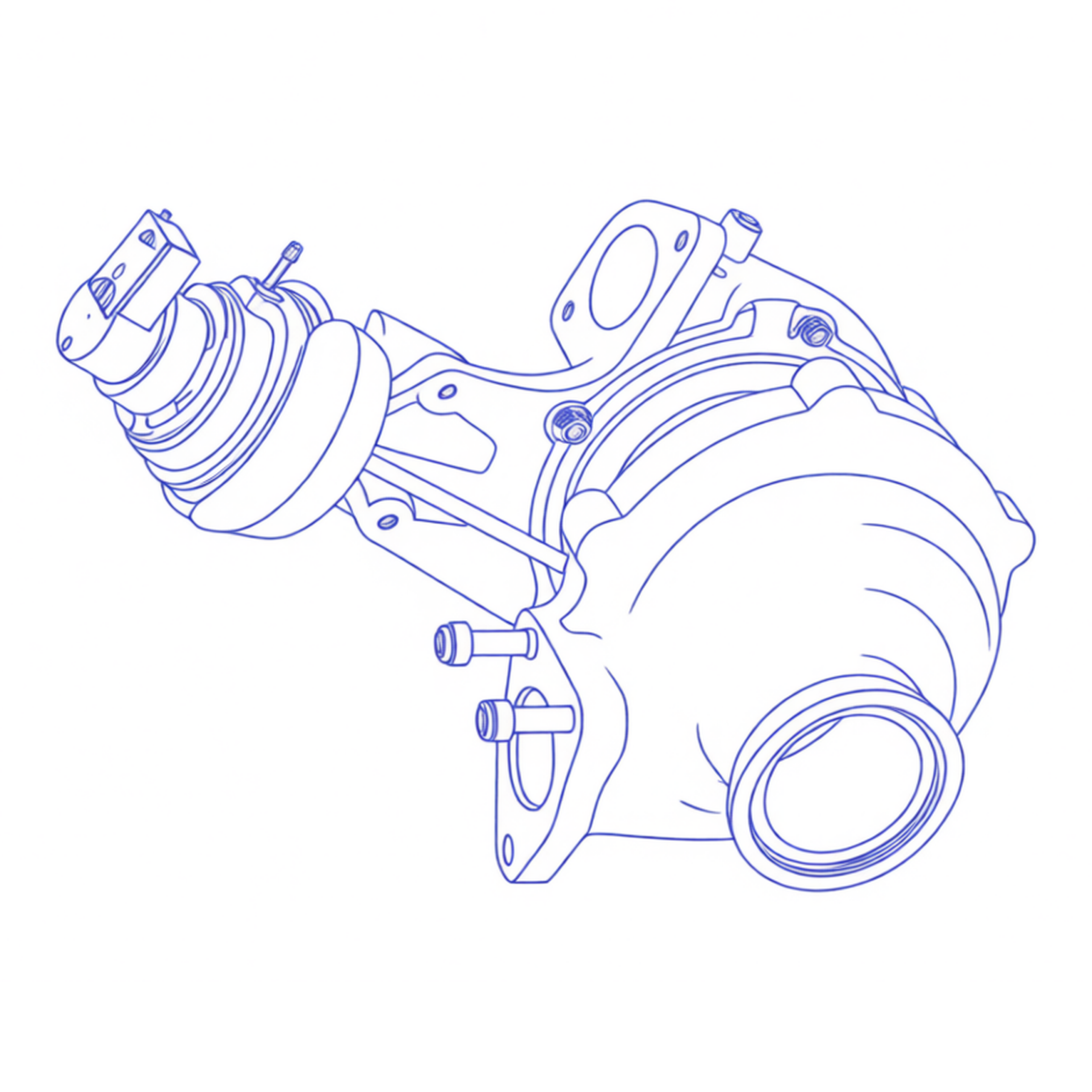 Turbocompressore revisionato Garrett 787274-1
