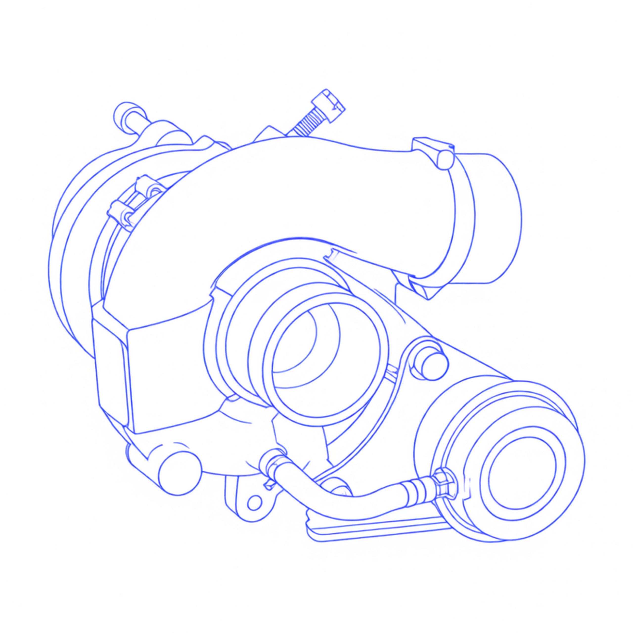 Turbocompressore revisionato BorgWarner 53039700116