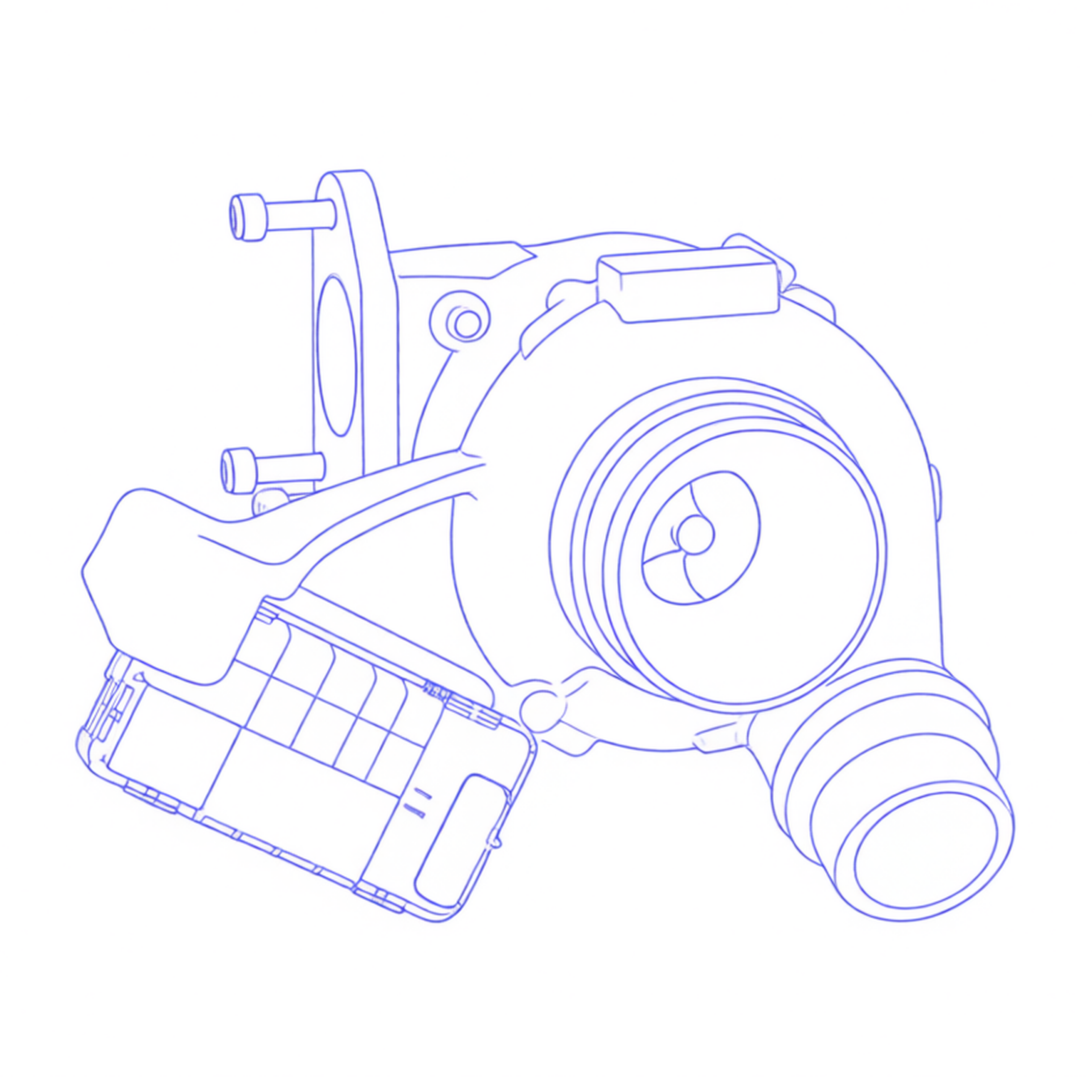 Turbocompressore revisionato Garrett 767378-1