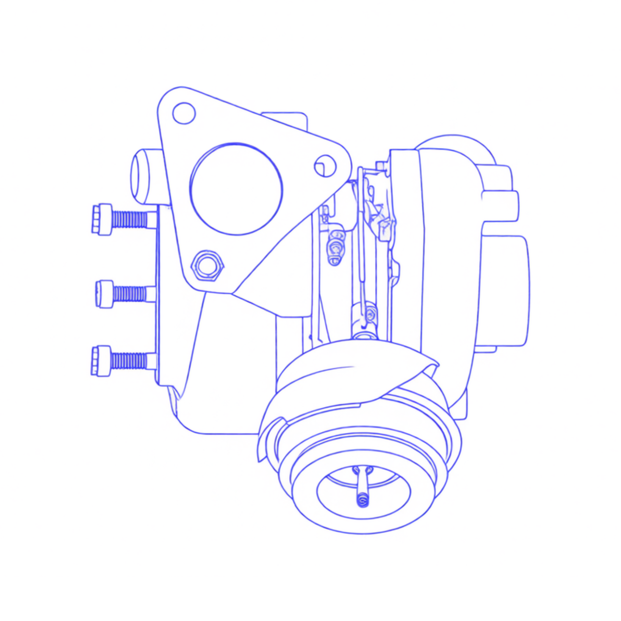 Turbocompressore revisionato Garrett 761437-3