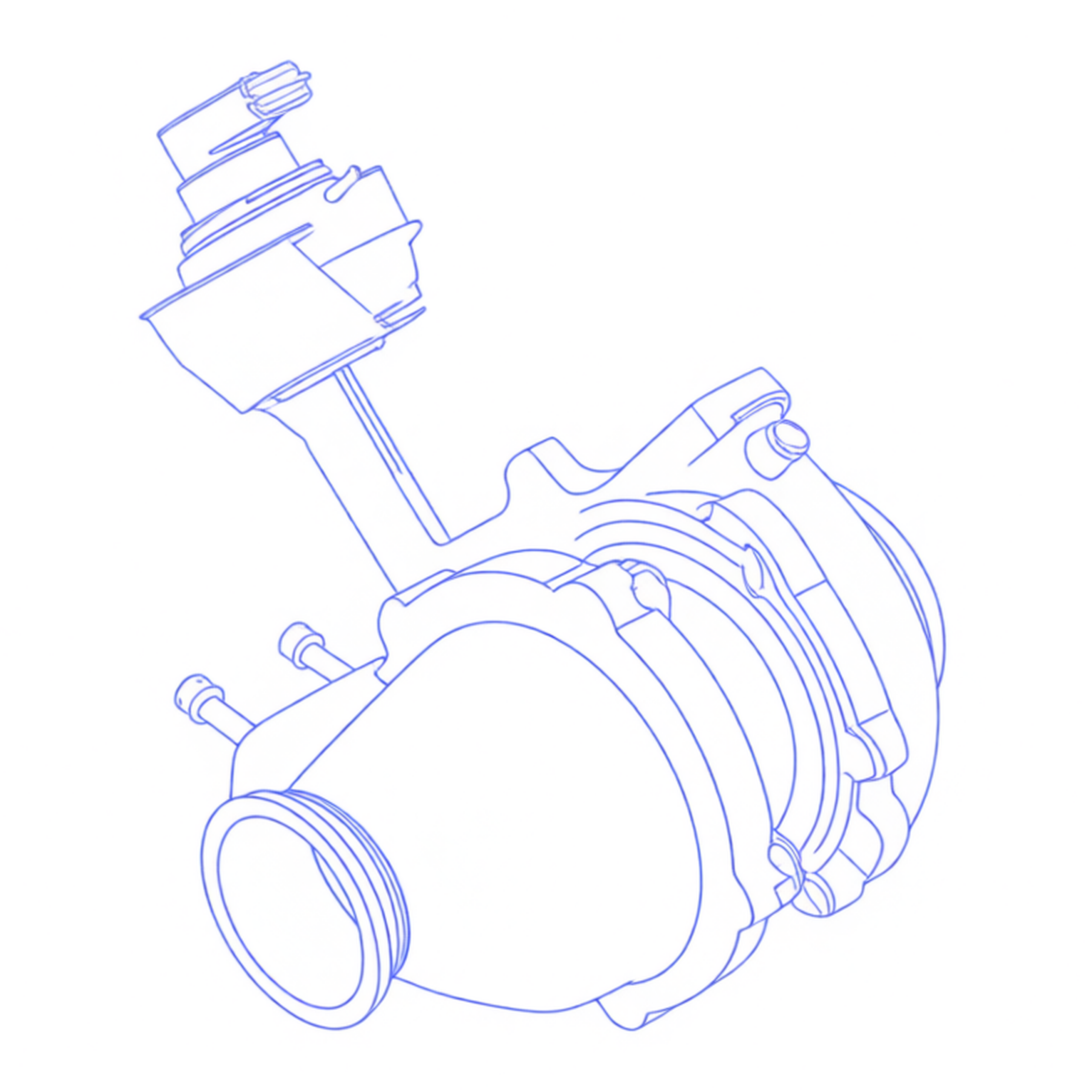 Turbocompressore revisionato Garrett 787274-1