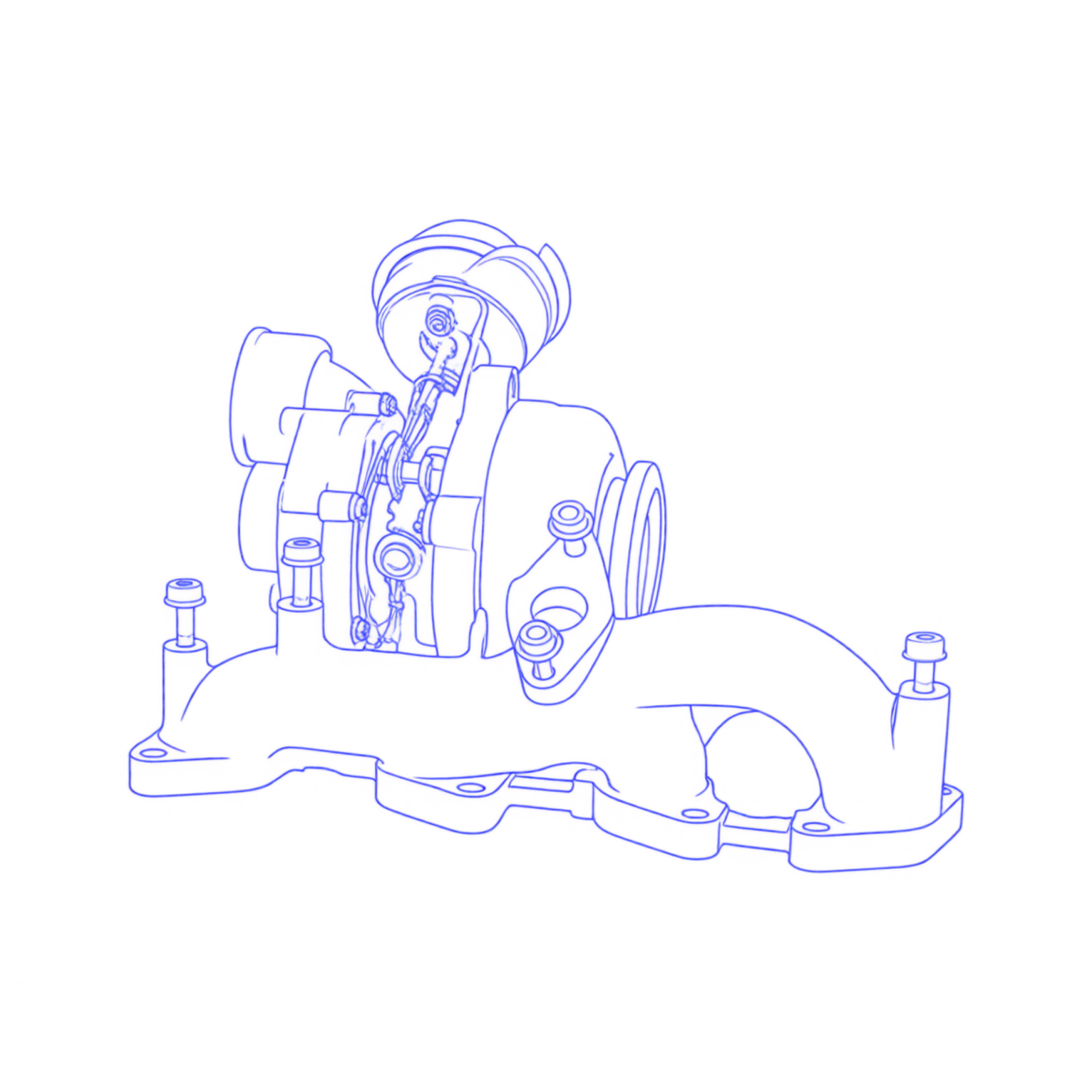 Turbocompressore revisionato Garrett 756062-1